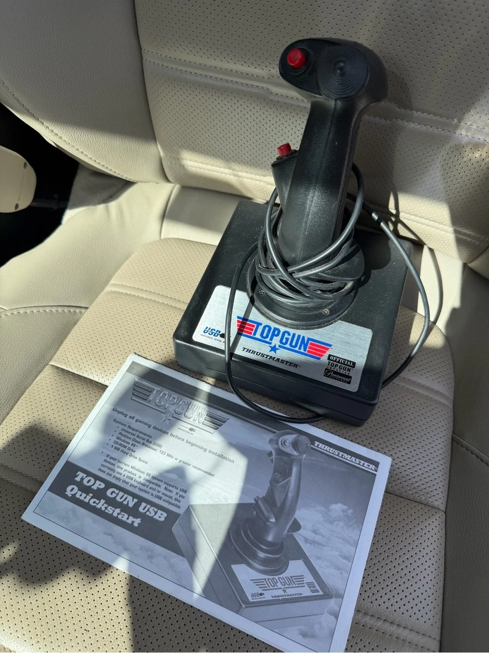 Top Gun USB Black Flight Stick Joystick